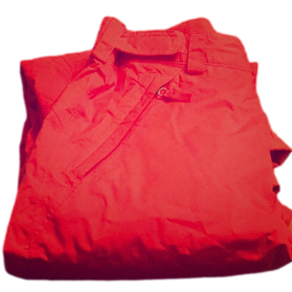 North Face unisex Red Snow Pants - Picture 1 of 13